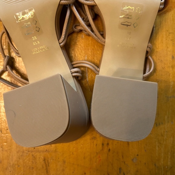 Anthropologie Tie Up Heels - Picture 5 of 9